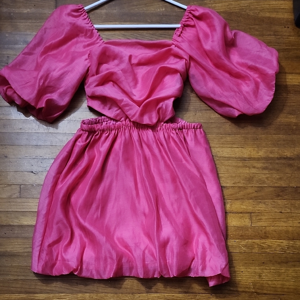 a New Day Bright Pink Mini Dress